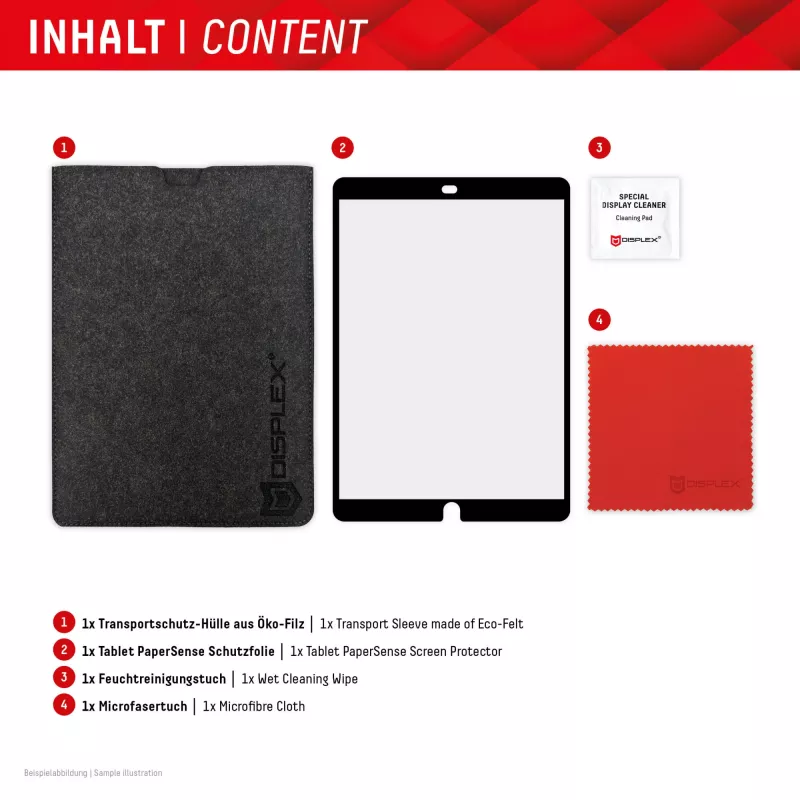 Displex 01886 PaperSense apsauga planšetės ekranui iPad (7/8/9 kartos)/Air (3 kartos), popieriaus paviršiaus pojūtis, nuimama