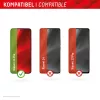 Displex Full Cover (10H) apsauginis stiklas, skirtas Xiaomi 14 Pro, grūdintas stiklas, EASY-ON® ekologinis montavimo rėmelis, juoda/skaidri