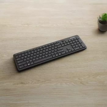 Incase Designed by Microsoft Bluetooth klaviatūra universali QWERTY vokiška juoda