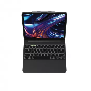 ZAGG Pro Keys 2 QWERTY UK English Bluetooth Juoda – klaviatūra ir dėklas iPad Pro 13 (M4)