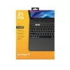ZAGG Pro Keys 2 QWERTZ vokiškas juodas Bluetooth klaviatūra ir dėklas iPad