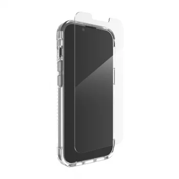 ZAGG Luxe + Glass 360 rinkinys iPhone 17e/16e/14/13 skaidrus, dėklas, Apple, iPhone 17e/16e/14/13, 15.5 cm (6.1 inch), permatomas