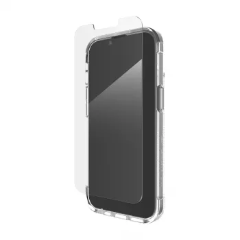 ZAGG Luxe + Glass 360 rinkinys iPhone 17e/16e/14/13 skaidrus, dėklas, Apple, iPhone 17e/16e/14/13, 15.5 cm (6.1 inch), permatomas