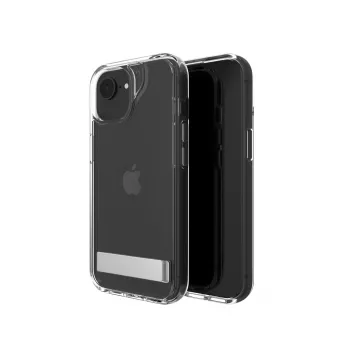 ZAGG Crystal Palace Kickstand Dėklas iPhone 16/15/14/13 Skaidrus, Apsauginis, Apple, iPhone 17e/16e/15/14/13, 15.5 cm (6.1 inch), Peršviečiamas