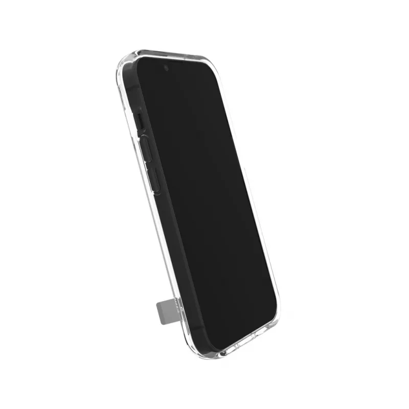 ZAGG Crystal Palace Kickstand Dėklas iPhone 16/15/14/13 Skaidrus, Apsauginis, Apple, iPhone 17e/16e/15/14/13, 15.5 cm (6.1 inch), Peršviečiamas
