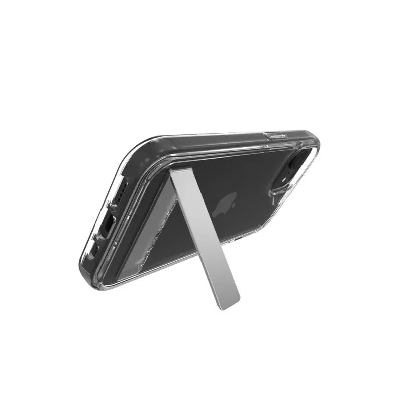 ZAGG Crystal Palace Kickstand Dėklas iPhone 16/15/14/13 Skaidrus, Apsauginis, Apple, iPhone 17e/16e/15/14/13, 15.5 cm (6.1 inch), Peršviečiamas