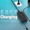 USB-C GaN įkroviklis j5create JUP17140 140W PD3.1, vidaus, juodas, 59×127×30,5 mm