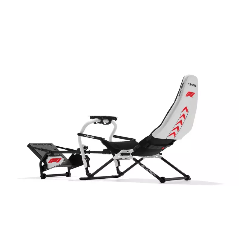 Lenktynių kėdė PLAYSEAT Challenge F1 Edition – sulankstoma simracingo kėdė vairalazdei ir pedalams