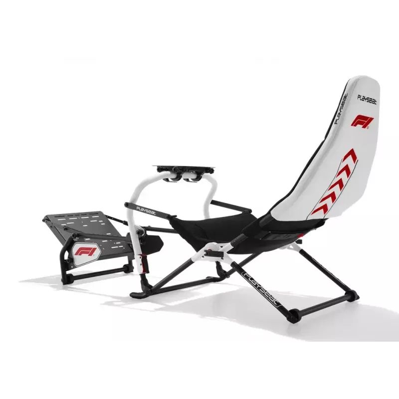 Lenktynių kėdė PLAYSEAT Challenge F1 Edition – sulankstoma simracingo kėdė vairalazdei ir pedalams