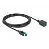 Ilginimo kabelis su maitinimu DeLOCK 85982 PoweredUSB 12V 3m