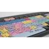 LogicKeyboard Adobe Premiere Pro CC Nero slim line klaviatūra LKB-PPROCC-BJPU-FR, prancūzų, USB