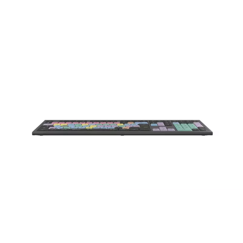 Klaviatūra LogicKeyboard LKB-FCPX10-A2M-FR laidinė USB AZERTY prancūziška pilno dydžio 105 klavišai juoda