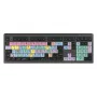 Klaviatūra LogicKeyboard LKB-FCPX10-A2M-FR laidinė USB AZERTY prancūziška pilno dydžio 105 klavišai juoda