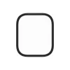 PanzerGlass apsauginis stiklas su juodu metaliniu rėmeliu, skirtas Apple Watch, modelis PG56329