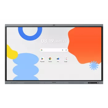 Samsung LH65WAFPLGC interaktyvi lenta 165,1 cm (65 col.) 3840 x 2160 pikselių liečiamuoju ekranu Juoda, Pilka