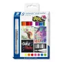 Chalk Marker Staedtler 344 C8 Bullet Assorted Colours 8 vnt.