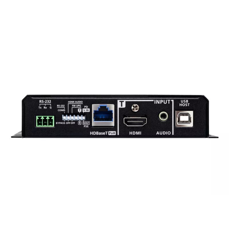 AV siųstuvas-imtuvas ATEN True 4K HDMI/USB HDBT3.0-Lite – 4096×2160 @ iki 40 m, USB Type-A/Type-B, DC maitinimas