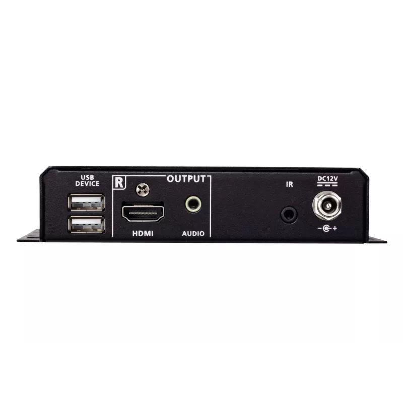 AV siųstuvas-imtuvas ATEN True 4K HDMI/USB HDBT3.0-Lite – 4096×2160 @ iki 40 m, USB Type-A/Type-B, DC maitinimas