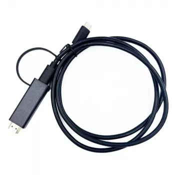 Yealink 330000008024 vaizdo kabelio adapteris 1,2 m HDMI A tipo (standartinis) USB-C juodas