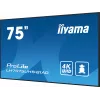 iiyama LH7575UHS-B1AG Skelbimų ekranas 190,5 cm (75 col.) LCD Wi-Fi 500 cd/m² 4K Ultra HD Juodas Integruotas procesorius Android 11 24/7