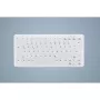 Klaviatūros dangtelis Active Key AK-C4110 — silikoninis, vokiškas išdėstymas, 291×139×25 mm, baltas