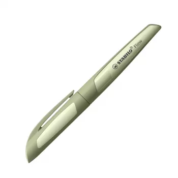 Parker stiliaus rašiklis STABILO Flow khaki mėlynu rašalu