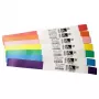 Zebra Z-Band Splash mėlyni lipnūs termo etikečių raiščiai