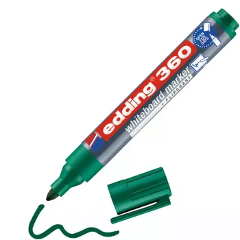 Marker Edding 360 Bullet tip Žalias