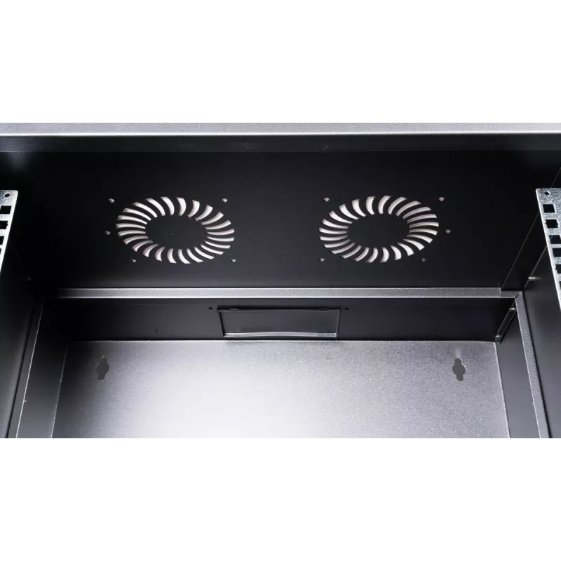 Equip Eco Mount 19 inch spintelė, 09U, 540x400 mm, RAL9005 juoda