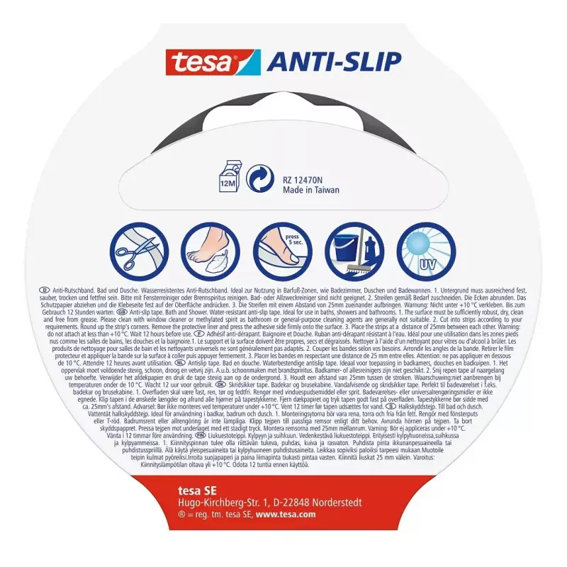Neslystanti vonios juosta TESA 55533-00000-11