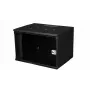 Equip Eco Mount sieninis 19 inch spintos stovas, 07U, 540x400 mm, RAL9005 juoda
