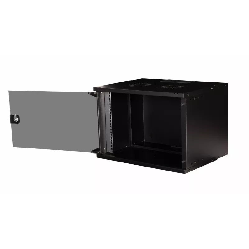 Equip Eco Mount sieninis 19 inch spintos stovas, 07U, 540x400 mm, RAL9005 juoda