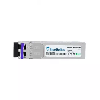 SFP siųstuvas-imtuvas BlueOptics BTI-SFP-GBDC40L-DD-49/31S-BO, 1250 Mbit/s, cSFP, metalinis korpusas, sidabrinis