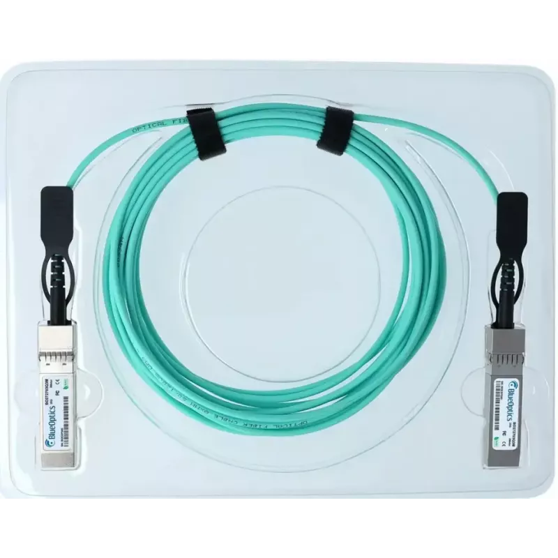 BlueOptics SFP28-AOC-25M-RW-BO aktyvus optinis kabelis, SFP28, 25 m, mėtų spalva, kištukas-kištukas