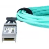BlueOptics SFP28 AOC 25 m InfiniBand šviesolaidinis aktyvus kabelis, SFP28 kištukas–kištukas, mėtų spalva