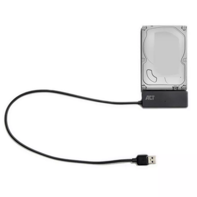 ACT USB 3.2 Gen1 į 2,5/3,5 colio SATA adapterio laidas SSD/HDD