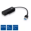 ACT USB 3.2 Gen1 į 2,5/3,5 colio SATA adapterio laidas SSD/HDD