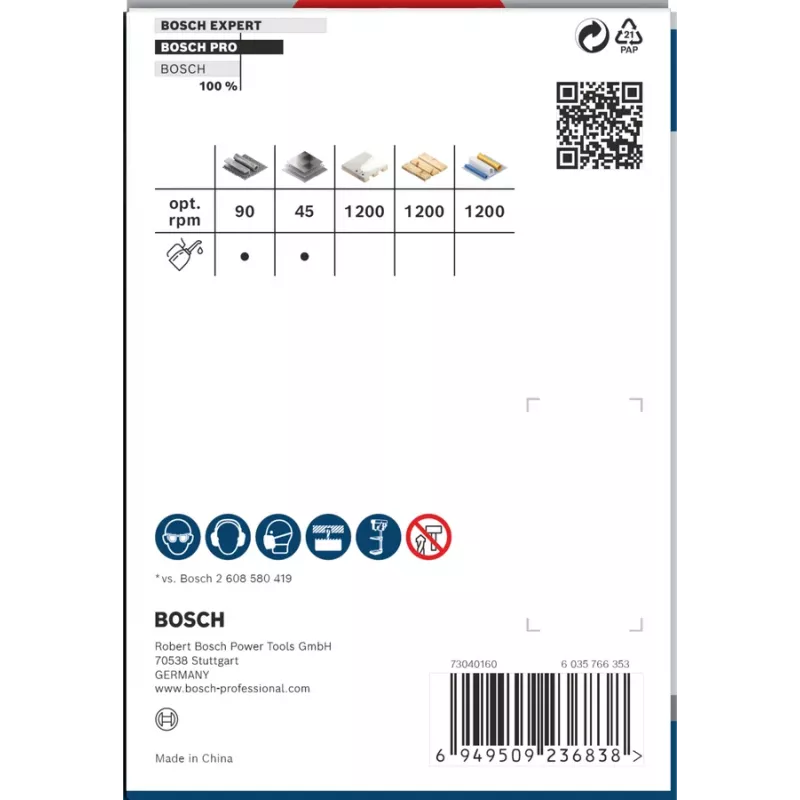 Pjūklelis Bosch PRO Multi Material 44/92 mm — Vienetinis gręžtuvui, gipso kartonui, metalui, plastikui, minkštai medienai