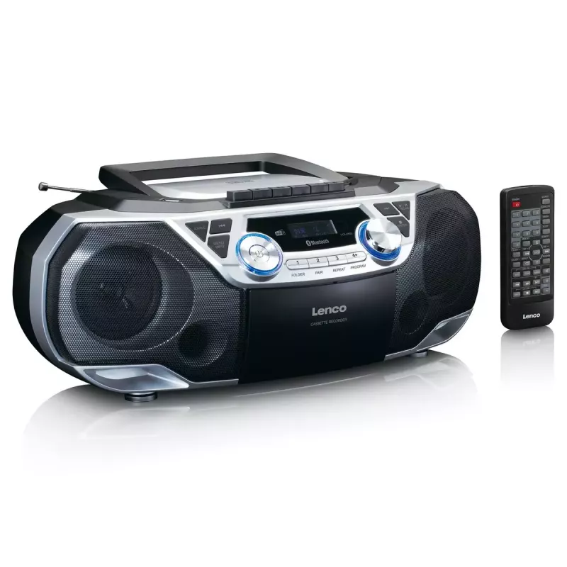 Nešiojamas radijo imtuvas Lenco SCD-720SI skaitmeninis tuneris DAB FM 2 krypčių garsiakalbis