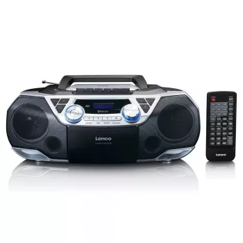Nešiojamas radijo imtuvas Lenco SCD-720SI skaitmeninis tuneris DAB FM 2 krypčių garsiakalbis
