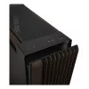 ASUS ProArt PA602 Wood Edition Midi Tower korpusas – juoda ir mediena, ATX/EATX, 2×200 mm priekyje, 1×140 mm gale