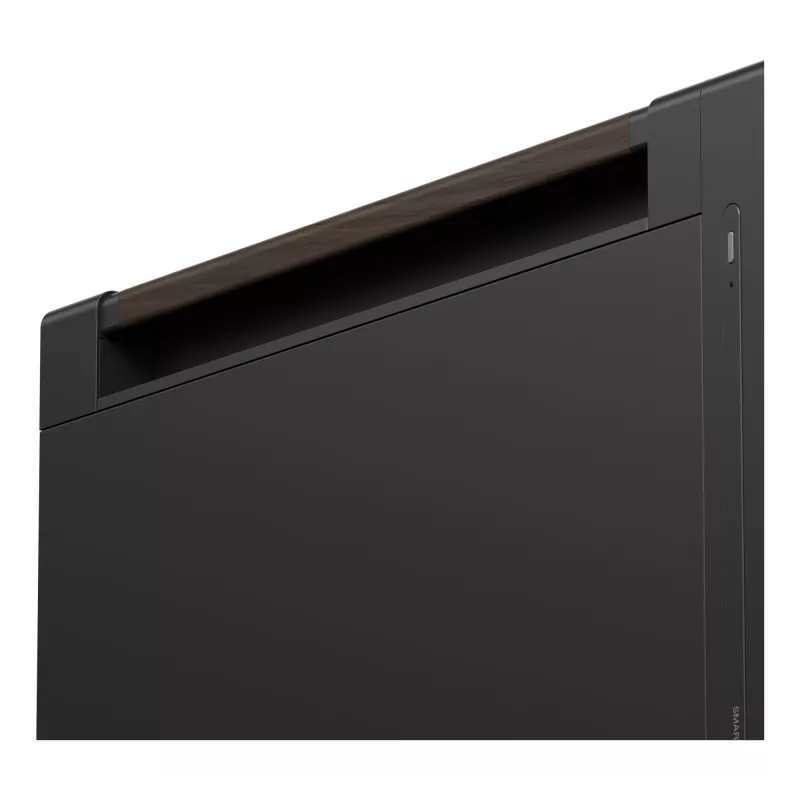 ASUS ProArt PA602 Wood Edition Midi Tower korpusas – juoda ir mediena, ATX/EATX, 2×200 mm priekyje, 1×140 mm gale