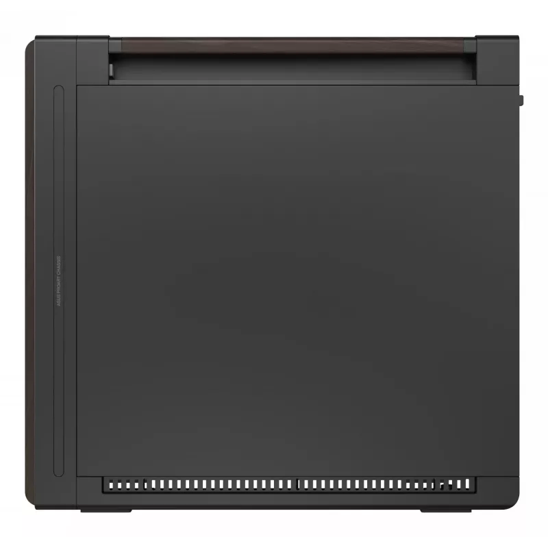 ASUS ProArt PA602 Wood Edition Modern Black - korpusas Midi Tower su grūdinto stiklo šoniniu dangčiu, juodas, medinis