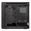 ASUS ProArt PA602 Wood Edition Modern Black - korpusas Midi Tower su grūdinto stiklo šoniniu dangčiu, juodas, medinis