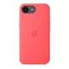 Silicone Case su MagSafe, Apple iPhone 17e, Bright Guava, 6,1 colio (15,5 cm)
