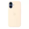 Silicone Case su MagSafe, skirta Apple iPhone 17 — Vanilla, dėklas 16 cm (6,3 colio) ekranui