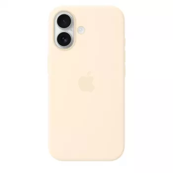 Silicone Case su MagSafe, skirta Apple iPhone 17 — Vanilla, dėklas 16 cm (6,3 colio) ekranui