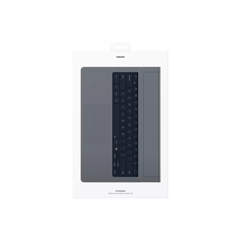 Samsung EF-DX935 klaviatūra QWERTZ vokiška Pogo Pin pilka