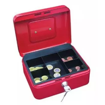 Dėžė pinigams WEDO 145202X 2 dydis Raudona 5,08 cm