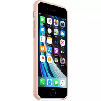 Apple iPhone SE Silikoninis dėklas Pink Sand